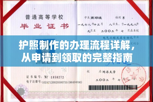 江川护照制作的办理流程详解，从申请到领取的完整指南
