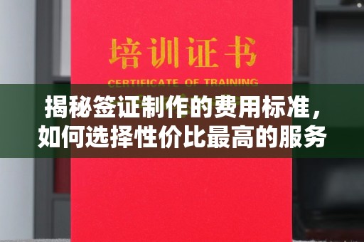 江川揭秘签证制作的费用标准，如何选择性价比最高的服务？