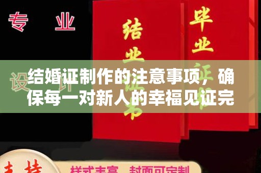 江川结婚证制作的注意事项，确保每一对新人的幸福见证完美无瑕